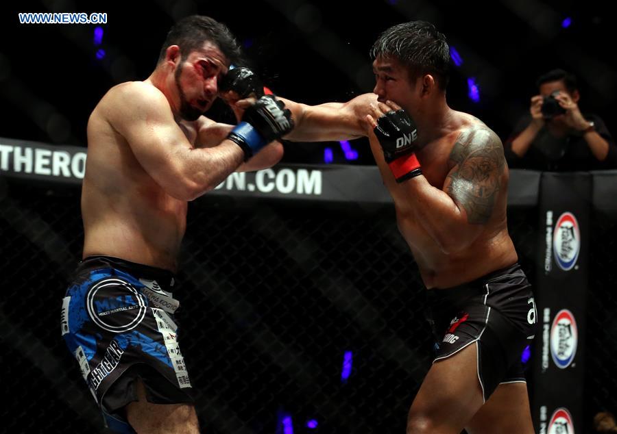 Highlights of ONE Championship martial arts event in Myanmar