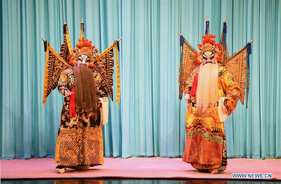 Peking opera staged in China's Hebei