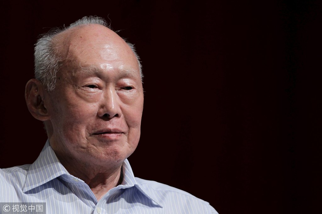 Singapore's first Prime Minister Lee Kuan Yew. [File Photo: VCG]