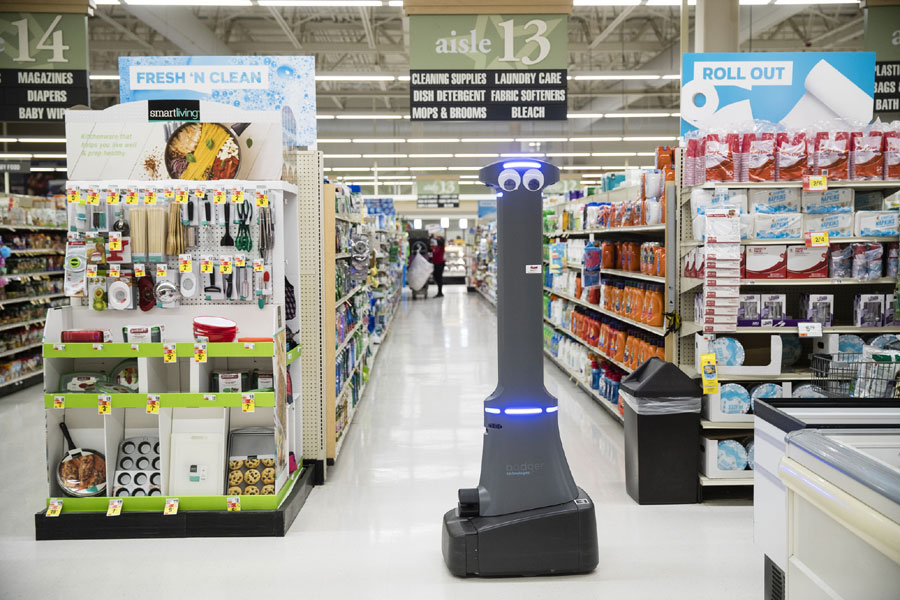 Robot works at grocery store in Pennsylvania