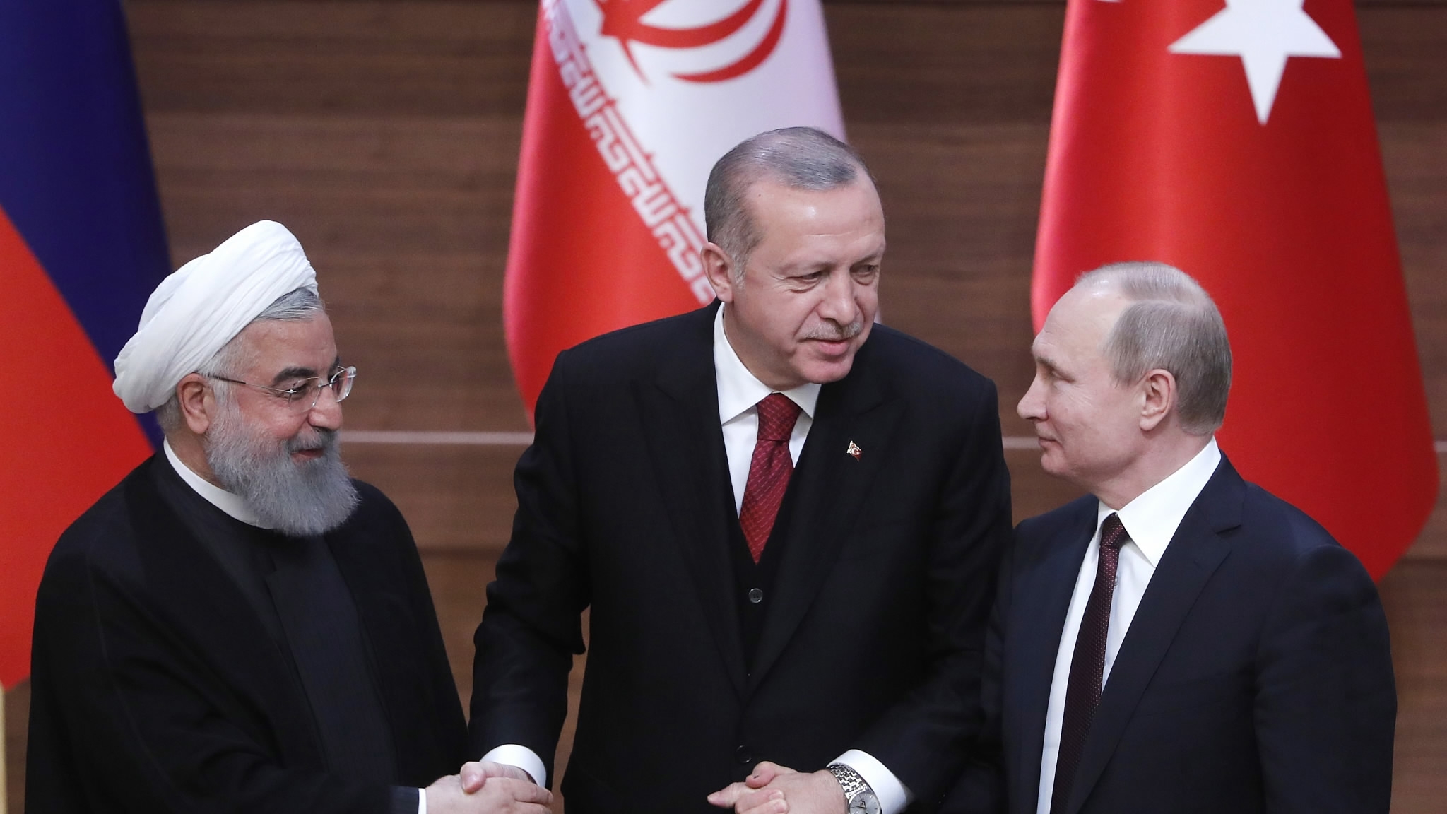 What do Turkey, Russia and Iran agree on over Syria?