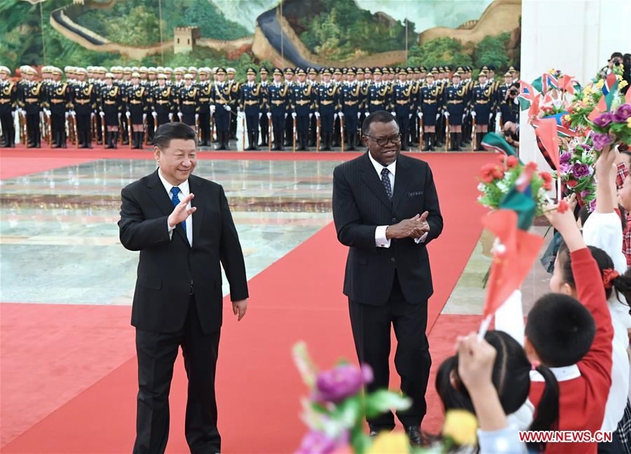 Namibian president: China is not colonizing Africa