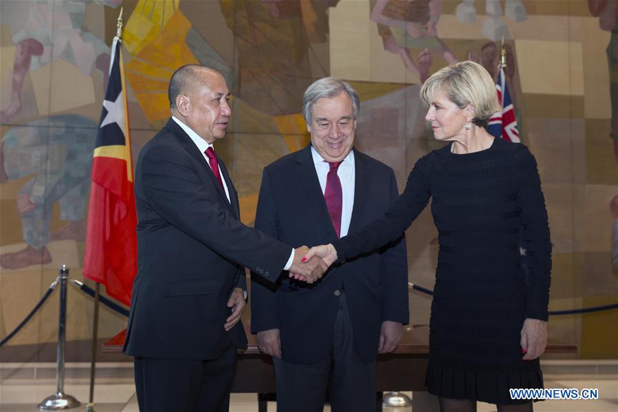 Australia, Timor-Leste sign maritime border pact
