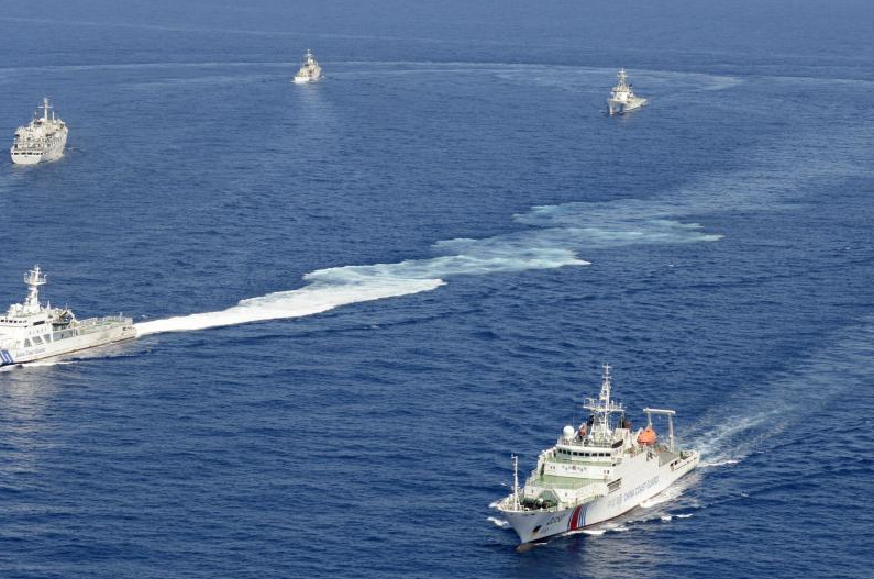 Chinese navy preparing for island dispute