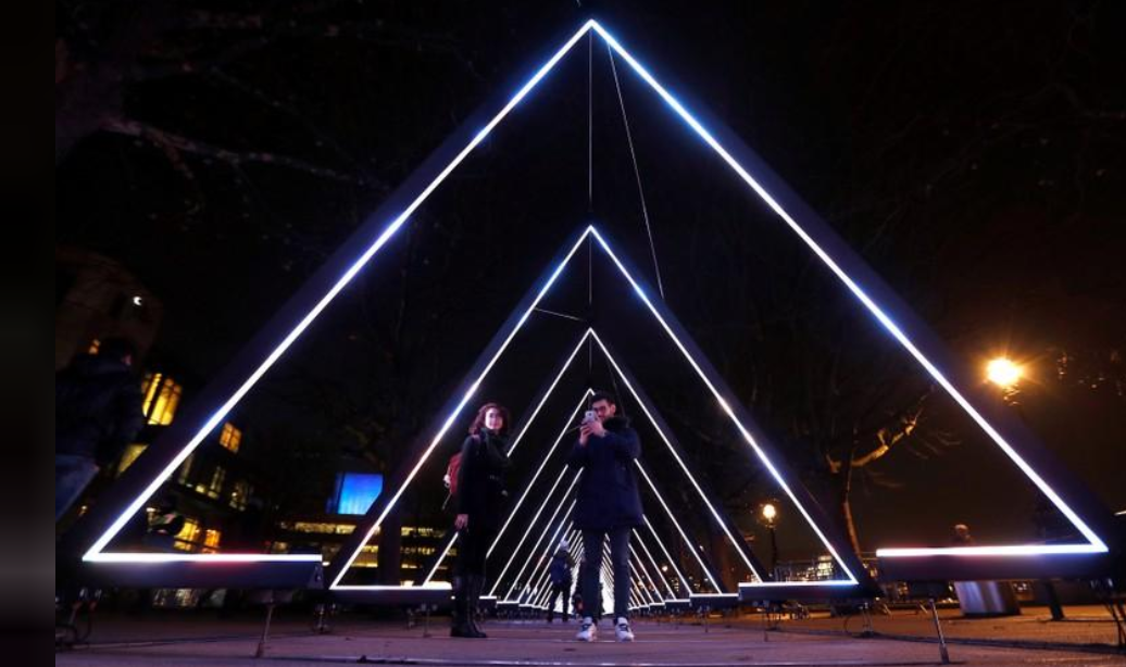 Bright lights, big city: Light art festival takes to London's streets
