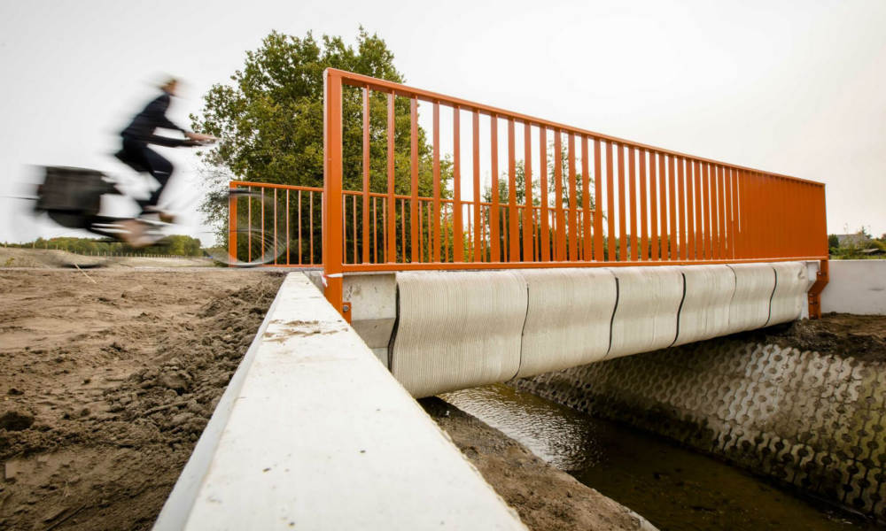 World's first 3D printed bridge opens in Netherlands