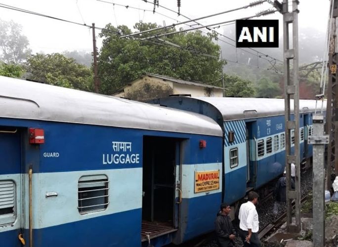 Passenger train derails in western India