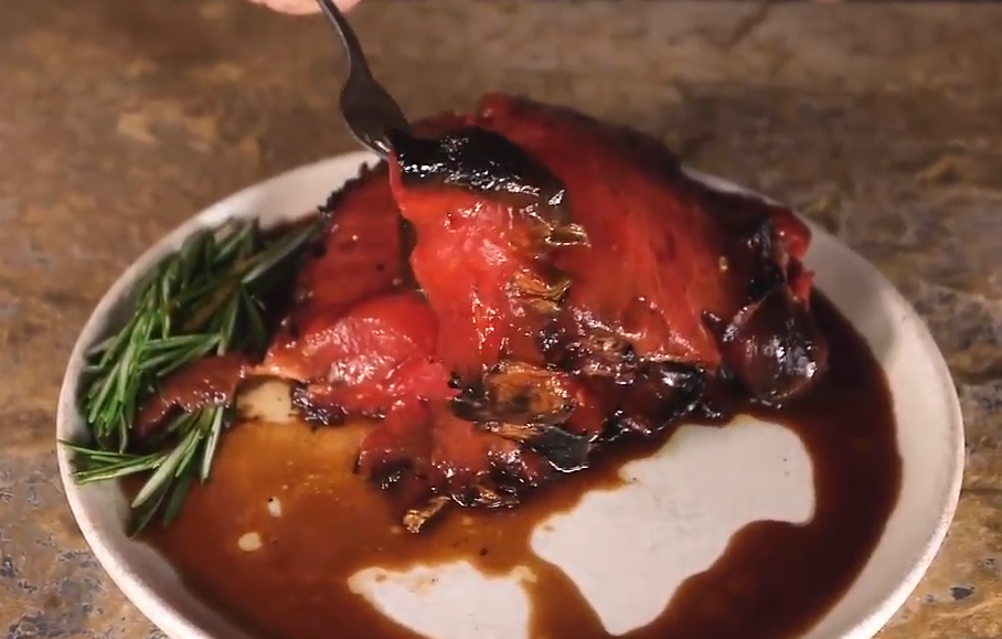 A US restaurant smoked watermelon to look like meat