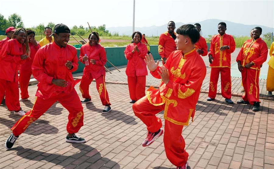 African students learn about Chinese culture at Xinyu university