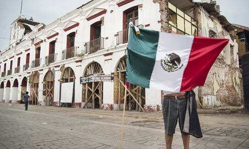 Mexico marks twin anniversaries of deadly temblors