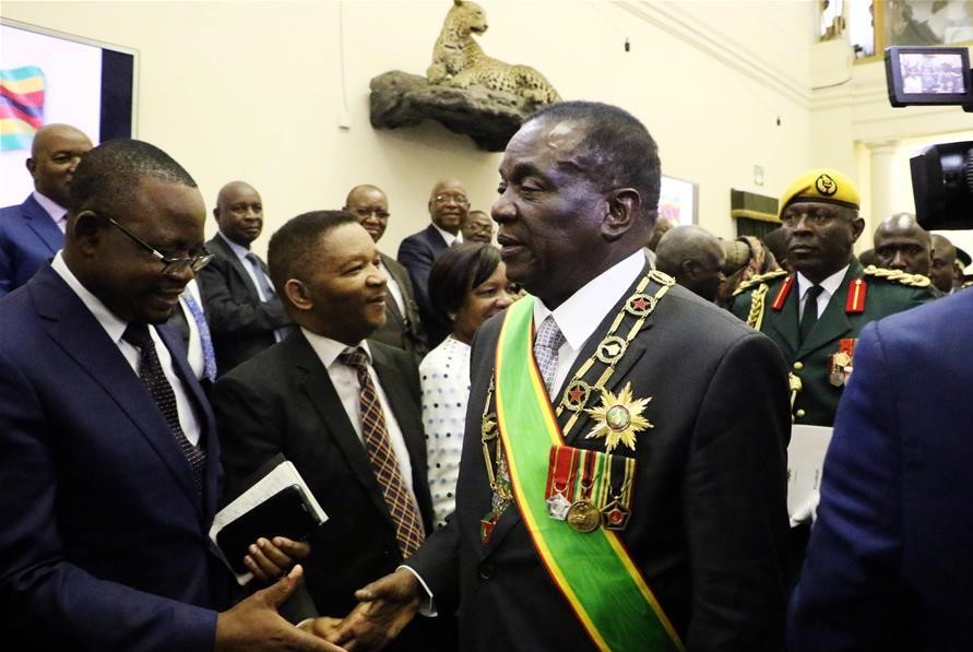 Zimbabwe's Mnangagwa reiterates multiple currency regime to stay